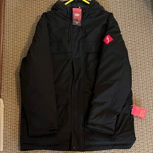 Eastern Mountain Sports Black Jacket with Red Tag